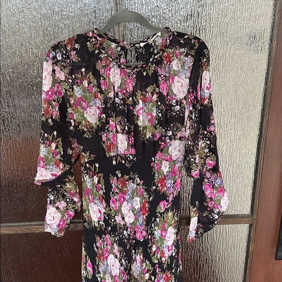 LoveShackFancy Daya Gown Floral Long Sleeve Maxi Dress size 6 - Picture 6 of 13